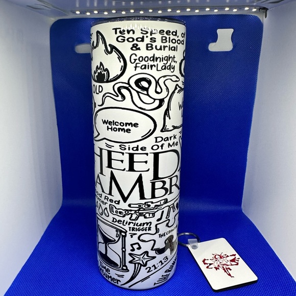 COPY - Coheed and Cambria uv color changing tumbler and keychain - Picture 14 of 16